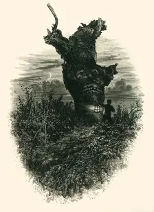 The Monkey Tree. Burnham Beeches c1870