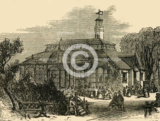 'The Monkey-House', c1876. Creator: Unknown.