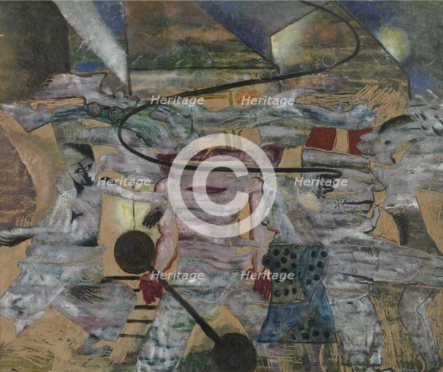 The Monster, 1928. Creator: Frits van den Berghe.