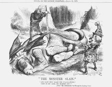 "The Monster Slain", 1872. Creator: Joseph Swain