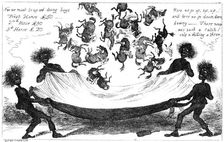 The Monster Sweeps, a Toss Up for the Derby 19th century.Artist: George Cruikshank