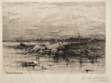 The Month of the Apponigansett. Creator: Robert Swain Gifford (American, 1840-1905)