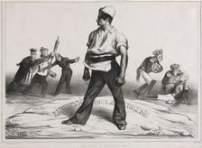 The Monthly Association (plate 20): Do not meddle with it!, 1834. Creator: Honoré Daumier (French, 1808-1879); Aubert