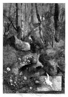 The Months: April, 1880. Creator: George Montbard