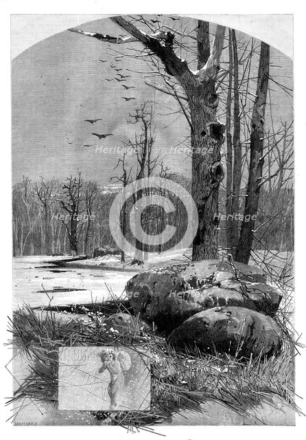 The Months: January, 1880. Creator: Unknown.