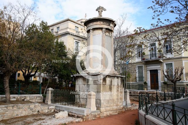 The Monument of Lysicrates, Athens, Greece. Creator: Samuel Magal.