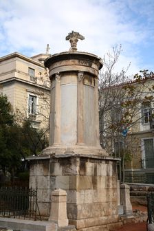 The Monument of Lysicrates, Athens, Greece. Creator: Samuel Magal