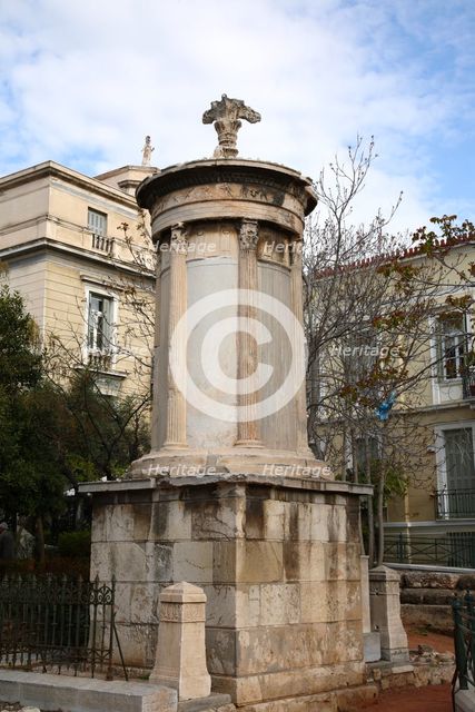 The Monument of Lysicrates, Athens, Greece. Creator: Samuel Magal.
