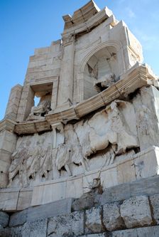 The Monument of Philopappos, Athens, Greece. Creator: Samuel Magal