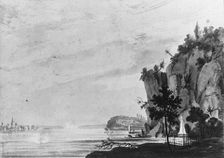 The Monument to Alexander Hamilton at Weehawken, 1811-ca. 1813. Creator: Pavel Petrovic Svin'in