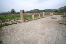 The Monumental Esplanade at Bulla Regia, Tunisia. Creator: Samuel Magal