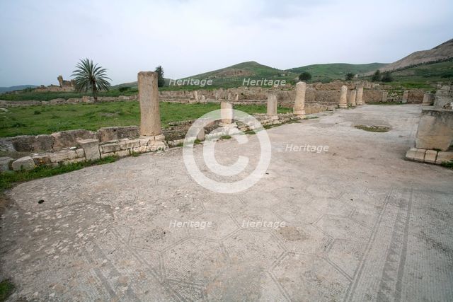 The Monumental Esplanade at Bulla Regia, Tunisia. Creator: Samuel Magal.