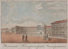 The Moscow University, 1820s
