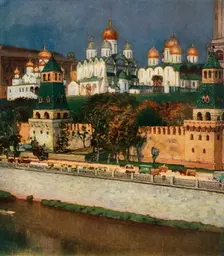 The Moscow Kremlin 1894, (1965). Creator: Apollinary Vasnetsov