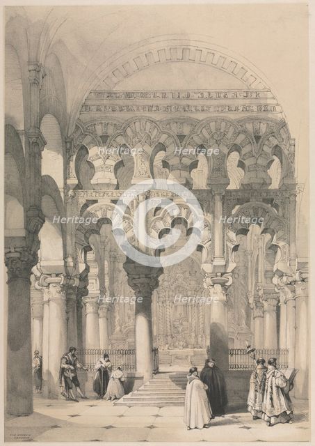 The Mosque, Cordova, 1800s. Creator: Anonymous.