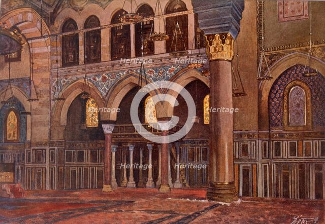 The Mosque of Al-Fath, pub. 1949. Creator: Alhusain Fawzy (19th century).