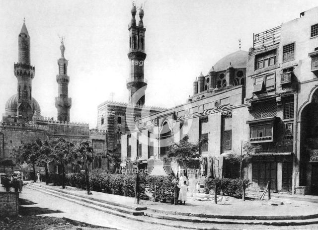 The Mosque of El-Arhan, Cairo, Egypt, c1920s. Artist: Unknown