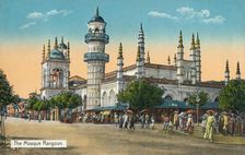 The Mosque Rangoon c1888