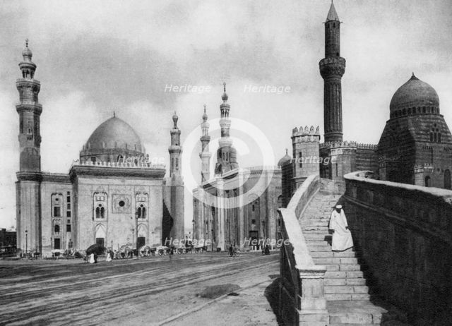 The Mosques of Sultan Hassan and El Rufai, Cairo, Egypt, c1920s. Artist: Unknown