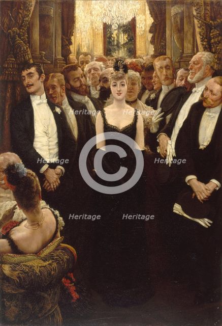 The most beautiful woman in Paris (La plus belle femme de Paris), 1883-1885.