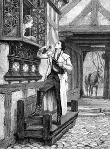 The Morn of St. Valentine, 1881. Creator: W. I. Mosses