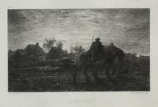 The Morning. Creator: Charles-Émile Jacque (French, 1813-1894)