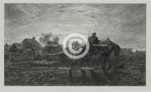 The Morning. Creator: Charles-Émile Jacque (French, 1813-1894).