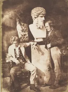 The Morning After "He Greatly Daring Dined", 1843-47. Creators: David Octavius Hill, Robert Adamson, Hill & Adamson