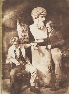 The Morning After "He Greatly Daring Dined", 1843-47. Creators: David Octavius Hill, Robert Adamson, Hill & Adamson