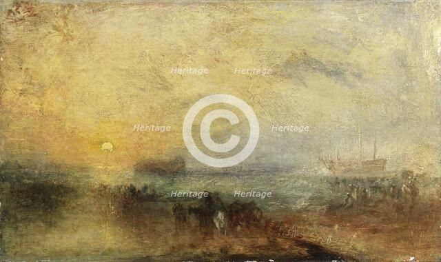 'The morning after the storm', 1840-45. Artist: JMW Turner.