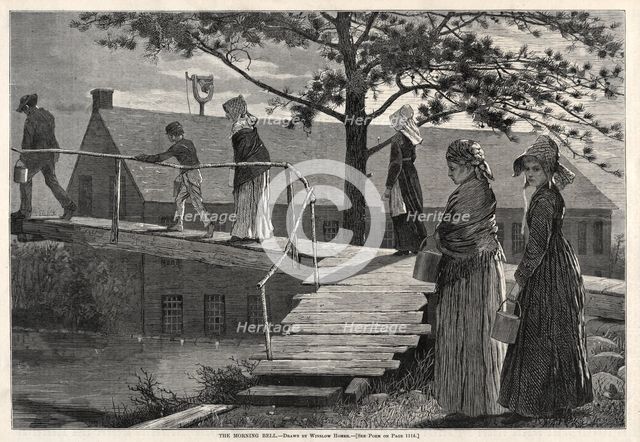 The Morning Bell, 1873. Creator: Winslow Homer (American, 1836-1910).