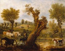 The Morning Grey, 1853. Creator: James Ward