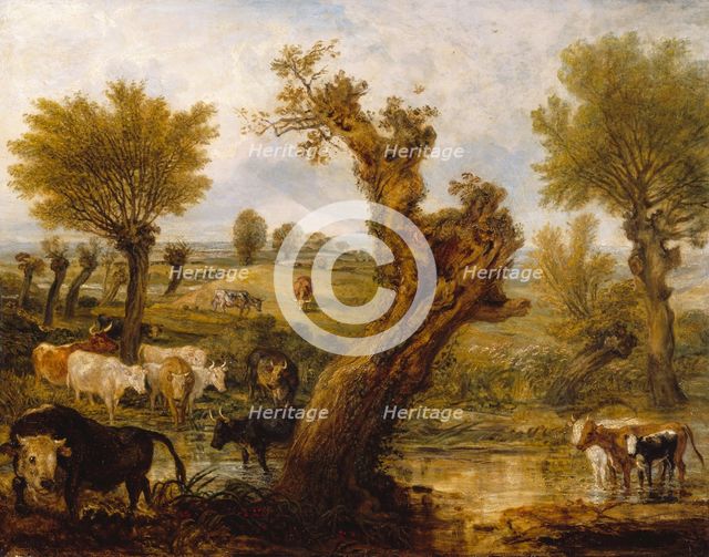 The Morning Grey, 1853. Creator: James Ward.