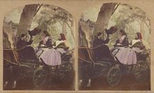 The Morning Drive., about 1855. Creator: Alfred Silvester