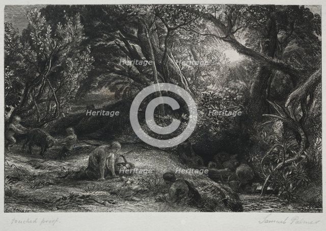 The Morning of Life, 1860-1861. Creator: Samuel Palmer (British, 1805-1881).