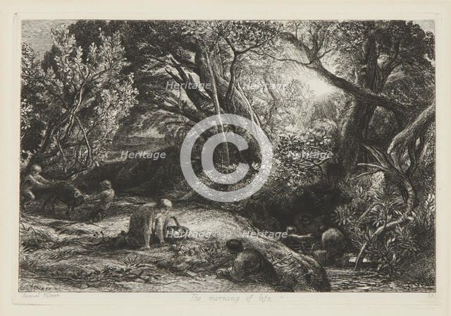 The Morning Of Life, 1860-72. Creator: Samuel Palmer.