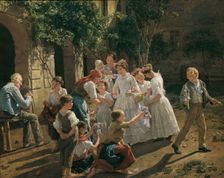 The morning of the Feast of Corpus Christi, 1857