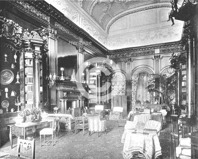 The Morning Room at Tring Park Mansion, Hertfordshire, 1894. Creator: Unknown.