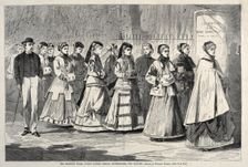 The Morning Walk - Young Ladies School Promenading the Avenue, 1868. Creator: Winslow Homer (American, 1836-1910)