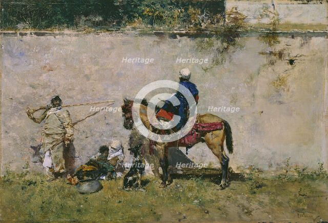 The Moroccans, 1872-1873. Artist: Fortuny, Marià (1838-1874)
