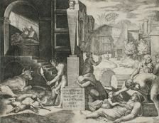 The Morbetto, between circa 1515 and circa 1516. Creator: Marcantonio Raimondi