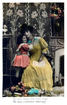 The more beautiful book French Postcard, c1900