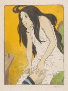 The Morphine Addict, 1897. Creator: Grasset, Eugène (1841-1917)
