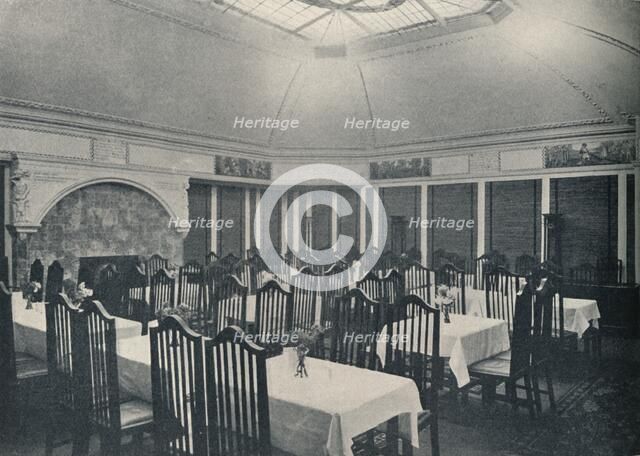 'The Morris Room at the Clarion Café, Manchester', c1911. Artist: Unknown.
