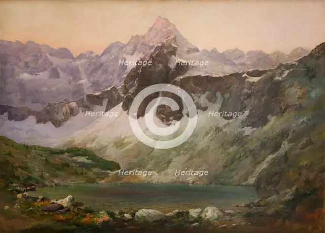 The Morskie Oko Lake, 1924. Creator: Alexandre Mroczkowski.
