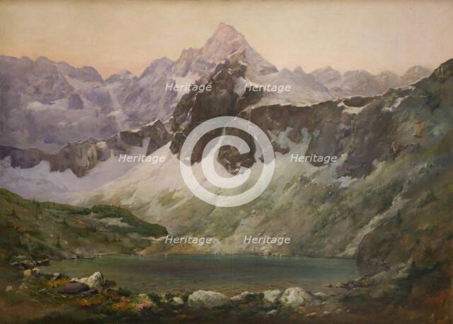 The Morskie Oko Lake, 1924. Creator: Alexandre Mroczkowski.