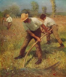 The Mowers c1891, (c1915). Artist: George Clausen