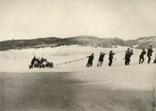 The Motor-Car in Soft Snow, after the return of the Ship c1908, (1909)