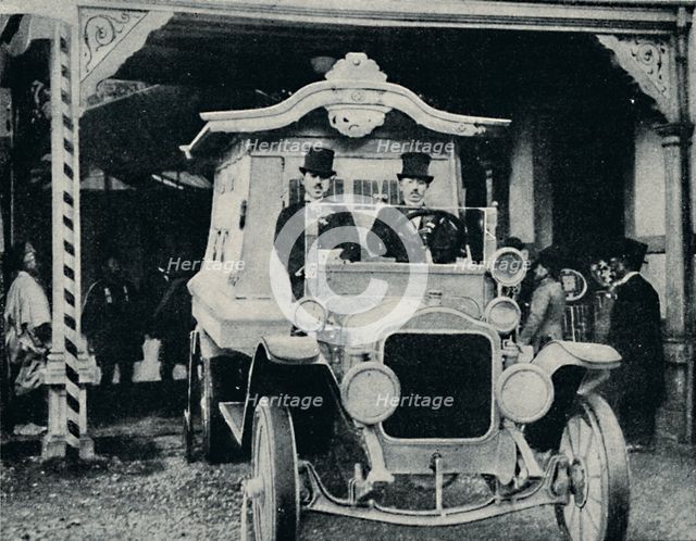 'The Motor-Hearse in Oriental Dress', c1935. Artist: Unknown.