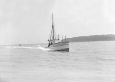 The motor launch Nicella 1911. Creator: Kirk & Sons of Cowes